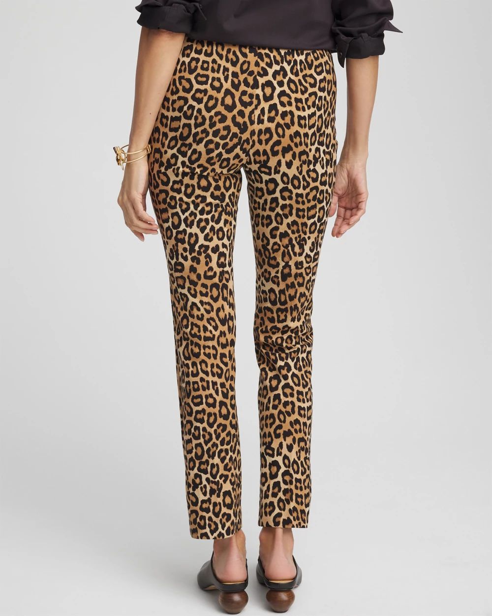 Juliet Ponte Leopard Ankle Pants | Chico's
